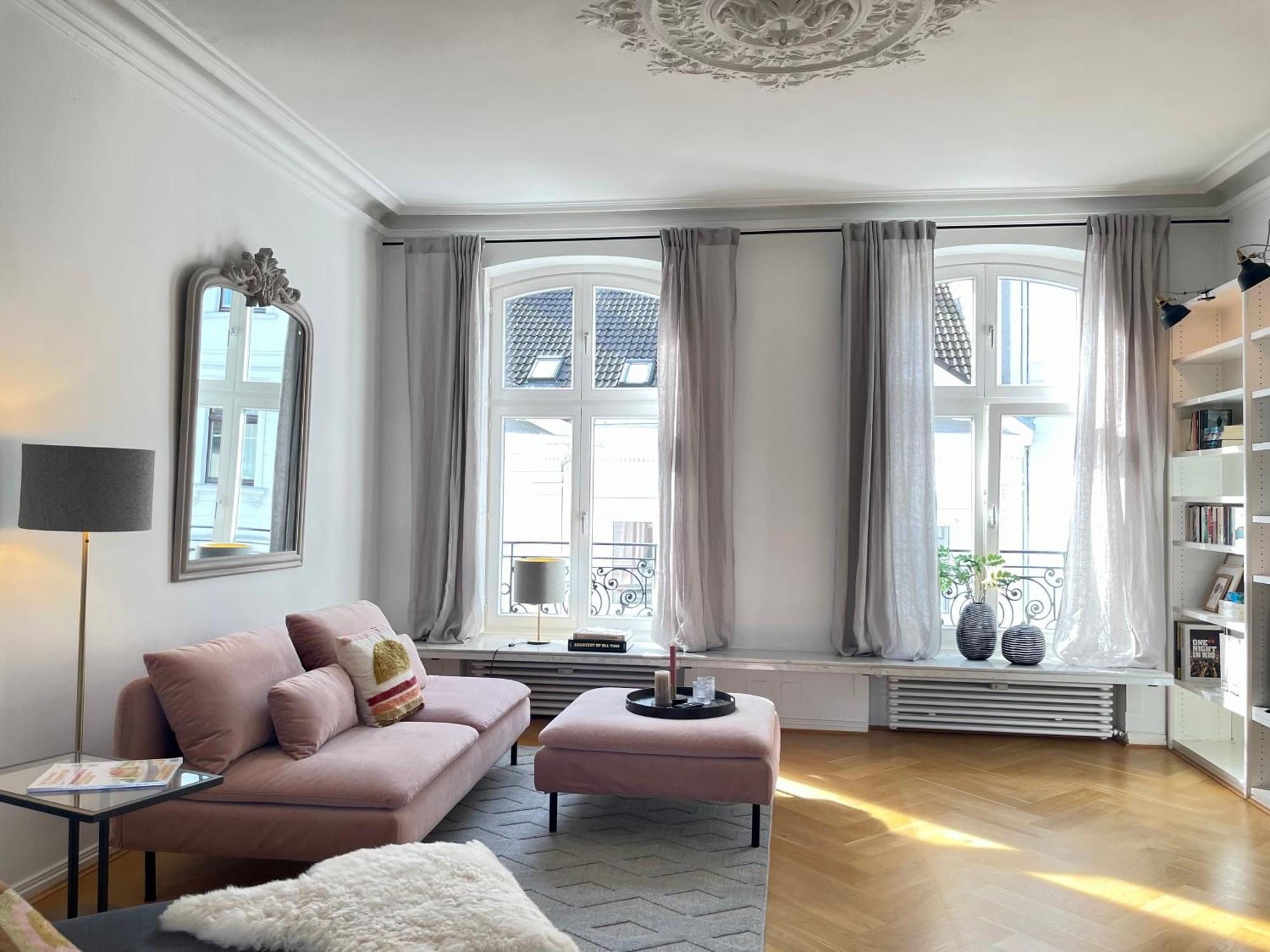 Helle Altbauwohnung Mit Balkon Im Briller Viertel Wuppertal Exterior foto