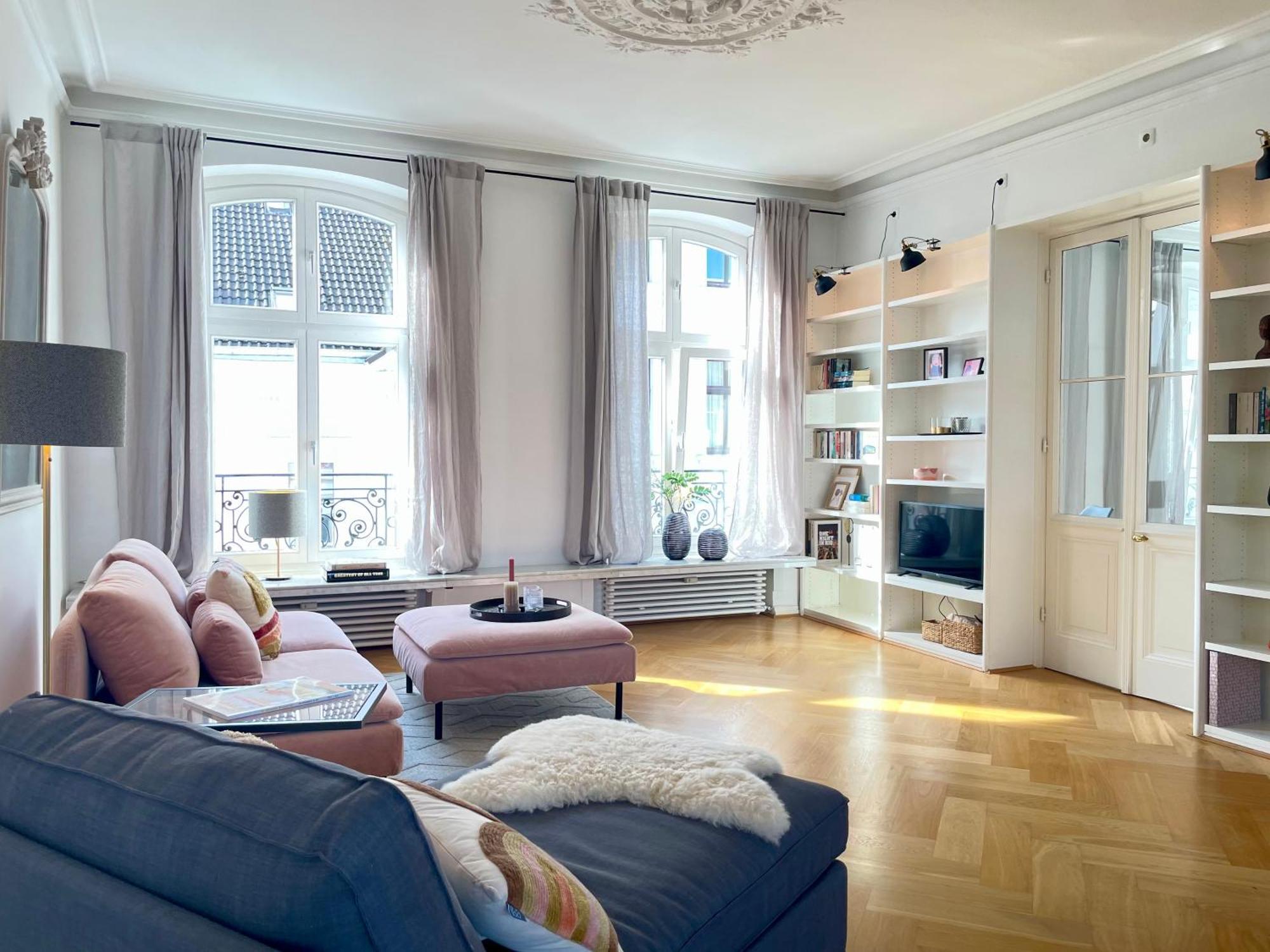 Helle Altbauwohnung Mit Balkon Im Briller Viertel Wuppertal Exterior foto